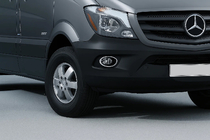 Mercedes Sprinter W906 2006–2018 Caches Chromés pour Phares Antibrouillard 2013↗ (2 pcs, Inox) photo 1
