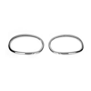 Caches Chromés pour Phares Antibrouillard 2013↗ (2 pcs, Inox) photo 2