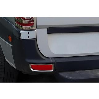 Couvercles de Réflecteurs (2 pcs, Inox) Mercedes Sprinter W906 2006–2018 photo 1
