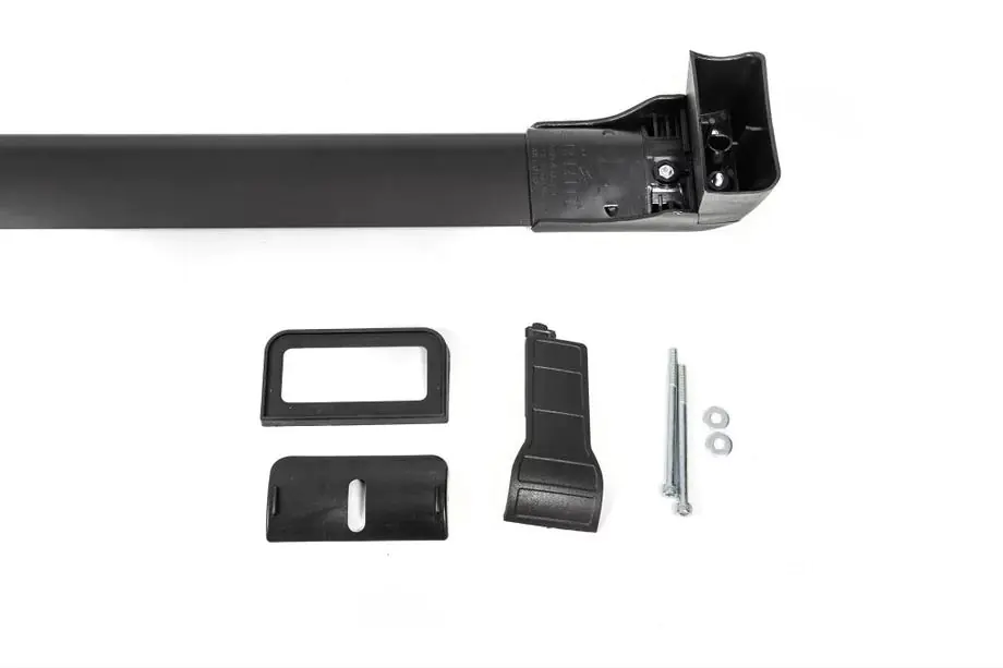 Fiat Fiorino/Qubo 2008-2024 Barres de toit transversales pour points de fixation d’origine, verrouillables à clé (2 pcs) Photo 6