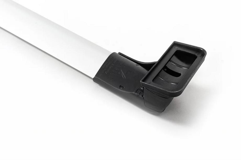 Opel Vivaro 2001–2015 Barres de toit verrouillables pour points de fixation d'origine (2 pcs) Noir Photo 21