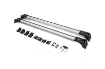 Barres de toit pour barres de toit intégrées verrouillables Skybar V2 (2 pcs) jusqu'à 120 cm, Noir photo 3
