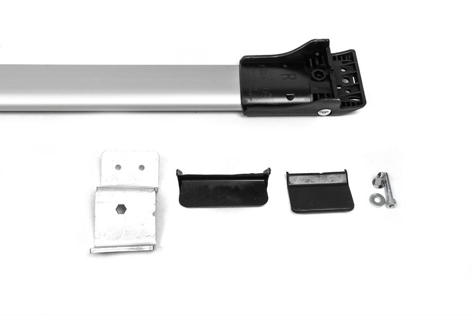 Skoda Yeti 2009-2017 Barres de toit transversales verrouillables (2 pcs) Gris Photo 4