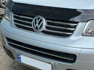 Volkswagen T5 Multivan 2003–2010 Enjoliveur de calandre inférieure (inox) photo 4