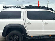 Volkswagen Amarok 2010-2022 Barres de Toit Skyport BLACK photo 3