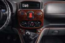 Fiat Doblo I 2001-2005 Caches de Tableau de Bord Aluminium photo 1