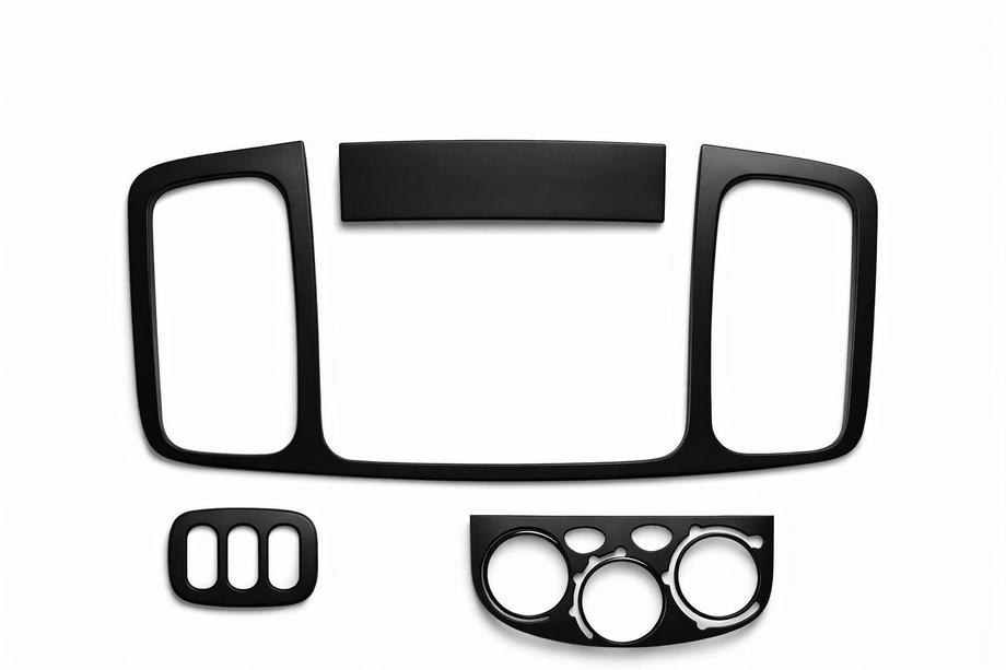 Opel Vivaro 2001–2015 Couvre tableau de bord (Petit kit) Carbone Photo 2
