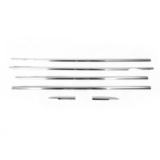 Encadrement de Fenêtres (6 pcs, Inox) Volkswagen Tiguan 2007-2016 photo 3