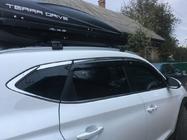 Hyundai Tucson TL 2016-2021 Déflecteurs de vitre avec bande chromée (6 pcs, Niken) photo 4