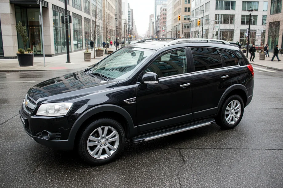 Chevrolet Captiva 2006-2019 Marchepieds Latéraux Maya V1 (2 pcs, Aluminium) Image