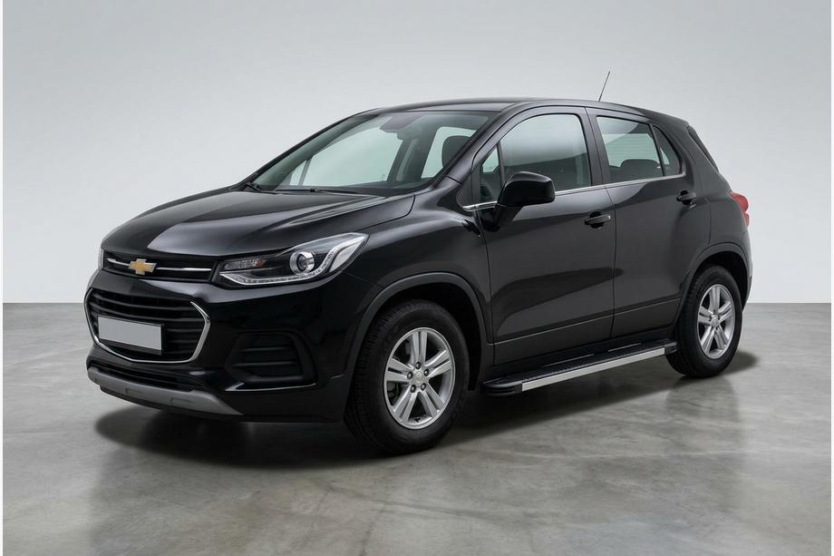 Chevrolet Trax 2012-2023 Marchepieds Latéraux Maya V1 (2 pcs, Aluminium) Image