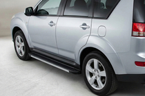 Citroen C-Crosser 2007-2013 Marchepieds Latéraux Maya V1 (2 pcs, Aluminium) photo 1