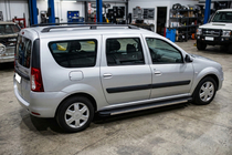 Dacia Logan MCV 2004-2014 Marchepieds Latéraux Maya V1 (2 pcs, Aluminium) photo 3