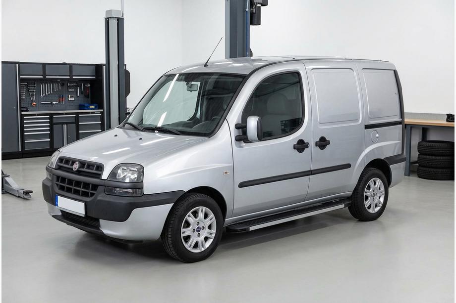 Fiat Doblo I 2001-2005 Marchepieds Latéraux Maya V1 (2 pcs, Aluminium) Image
