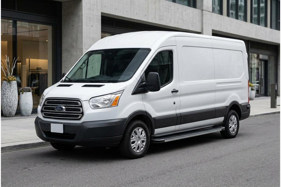 Ford Transit 2014- Marchepieds Latéraux Maya (2 pcs, Aluminium) Image