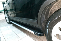 Kia Sorento II XM 2009-2014 Marchepieds Latéraux Maya V1 (2 pcs, Aluminium) 2013-2016 photo 3