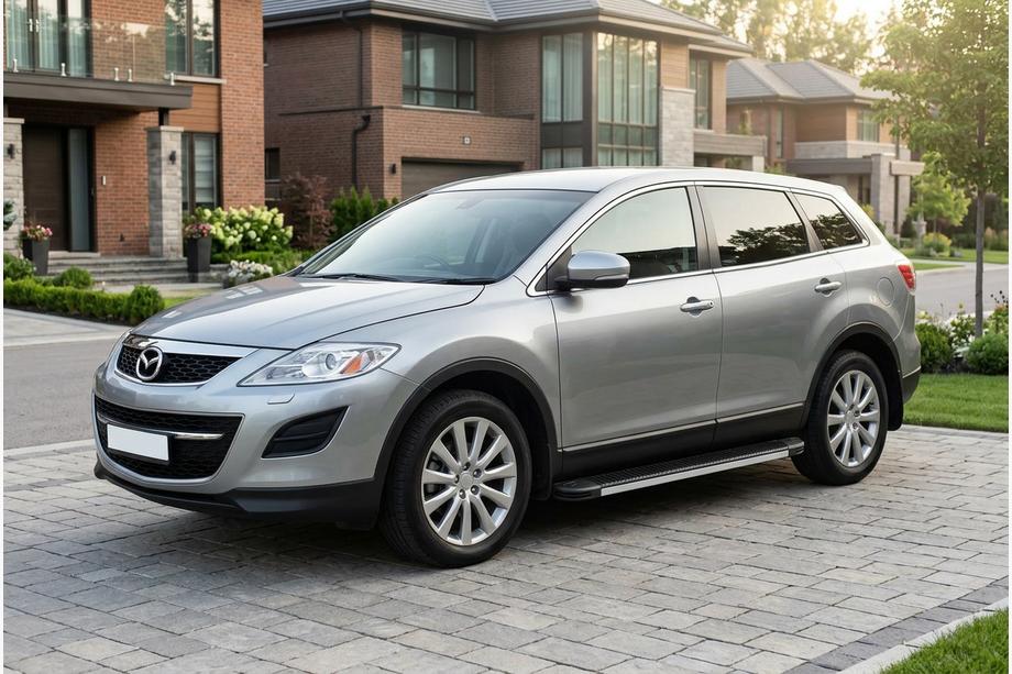 Mazda CX-9 2007-2016 Marchepieds Latéraux Maya V1 (2 pcs, Aluminium) Image