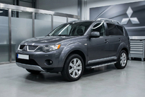 Mitsubishi Outlander 2006-2012 Marchepieds Latéraux Maya V1 (2 pcs, Aluminium) photo 1