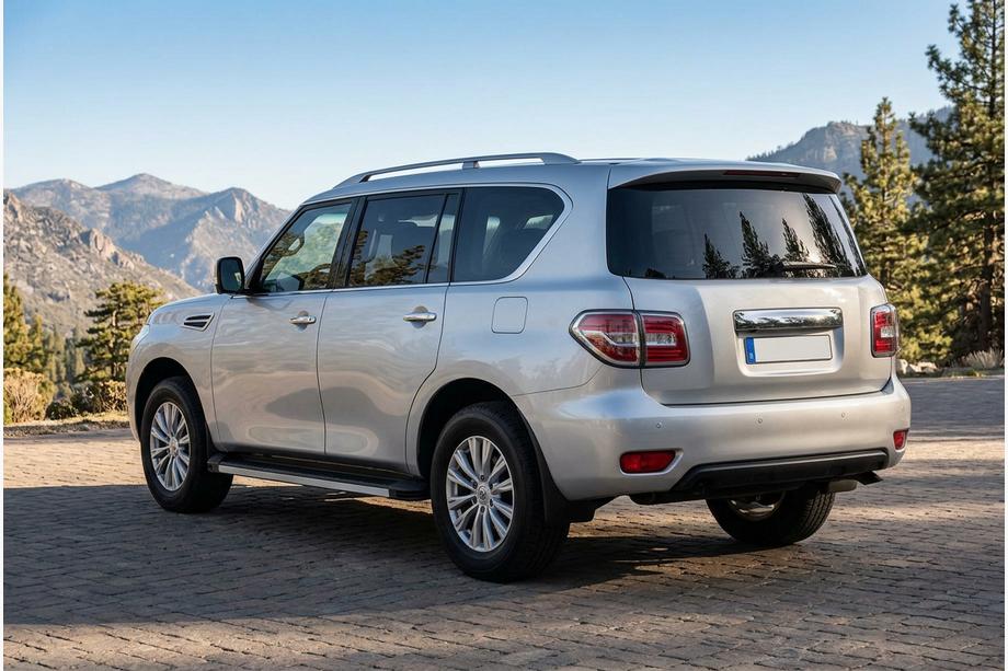 Nissan Patrol Y62 2010-2024 Marchepieds Latéraux Maya V1 (2 pcs, Aluminium) Image