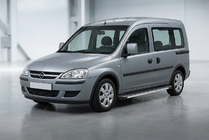 Opel Combo 2002–2012 Marchepieds Latéraux Maya V1 (2 pcs, Aluminium) photo 1