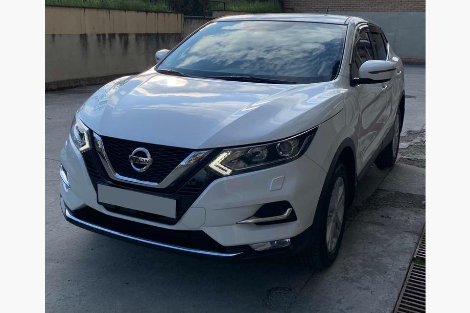 Nissan Qashqai 2014-2021 Couvre-phares antibrouillard (2017↗, inox) OmsaLine - Inox Italien Photo 4