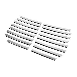 Baguettes chromées pour calandre (inox) Dodge Nitro 2006-2011 photo 4