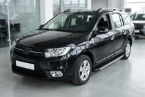 Renault Logan MCV 2013-2022 Marchepieds Latéraux Maya V1 (2 pcs, Aluminium) photo 1
