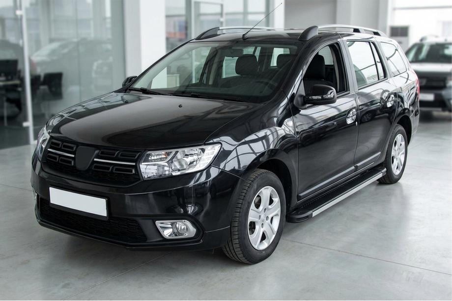 Renault Logan MCV 2013-2022 Marchepieds Latéraux Maya V1 (2 pcs, Aluminium) Image