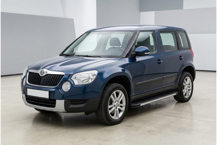 Skoda Yeti 2009-2017 Marchepieds Latéraux Maya V1 (2 pcs, Aluminium) Image