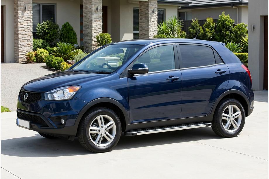 SsangYong Korando 2010-2019 Marchepieds Latéraux Maya V1 (2 pcs, Aluminium) Image