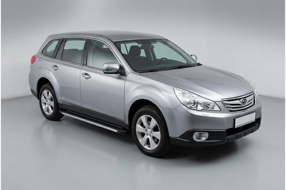 Subaru Outback 2009-2014 Marchepieds Latéraux Maya V1 (2 pcs, Aluminium) Image