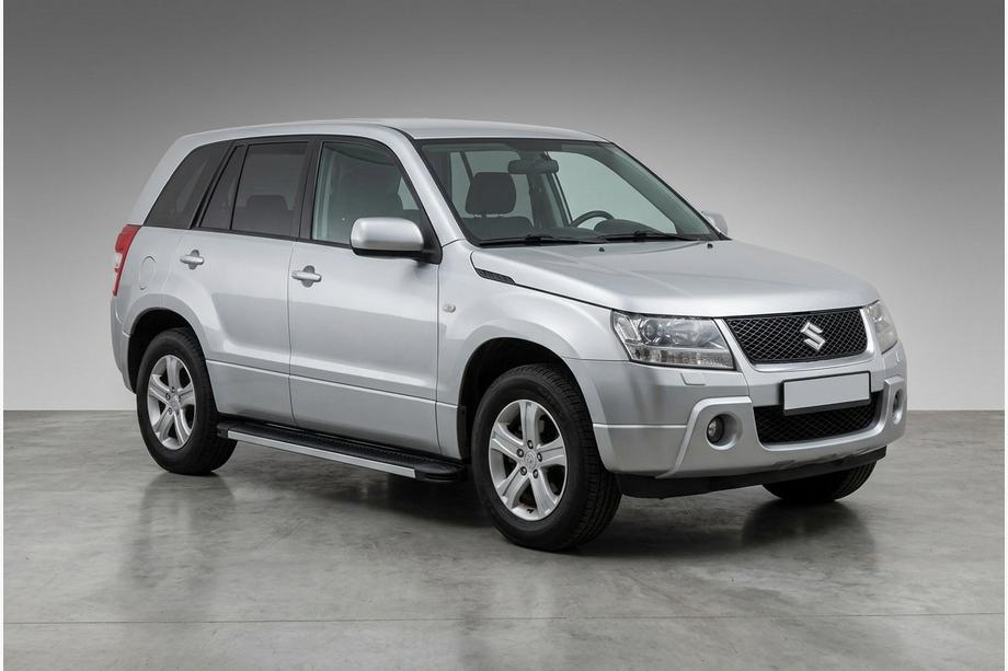 Suzuki Grand Vitara 2005-2017 Marchepieds Latéraux Maya V1 (2 pcs, Aluminium) Image