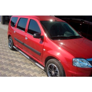 Tubes Latéraux (2 pcs, Inox) Dacia Logan MCV 2004-2014 photo 2