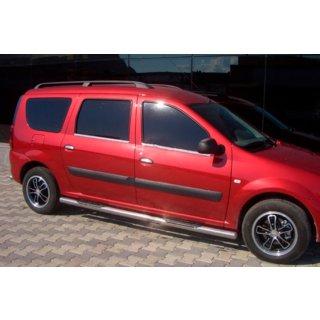 Tubes Latéraux (2 pcs, Inox) Dacia Logan MCV 2004-2014 photo 1
