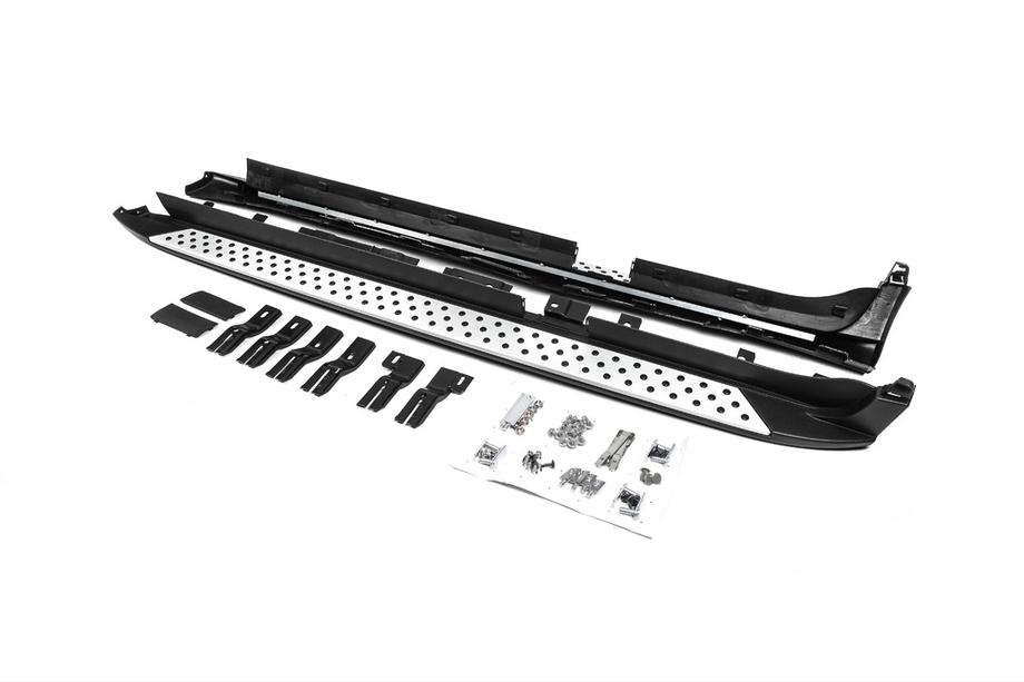 BMW X4 F26 2014-2018 Marchepieds Originaux V1 (2 pcs, Aluminium) Image