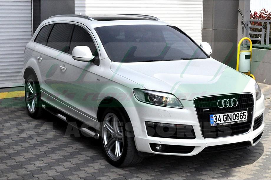 Audi Q7 2005-2015 Tubes Latéraux (2 pcs, Inox) Photo 2