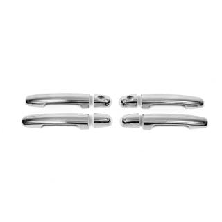 Couvre-poignées de Porte Chromés (4 pcs, Acier Inoxydable) photo 4