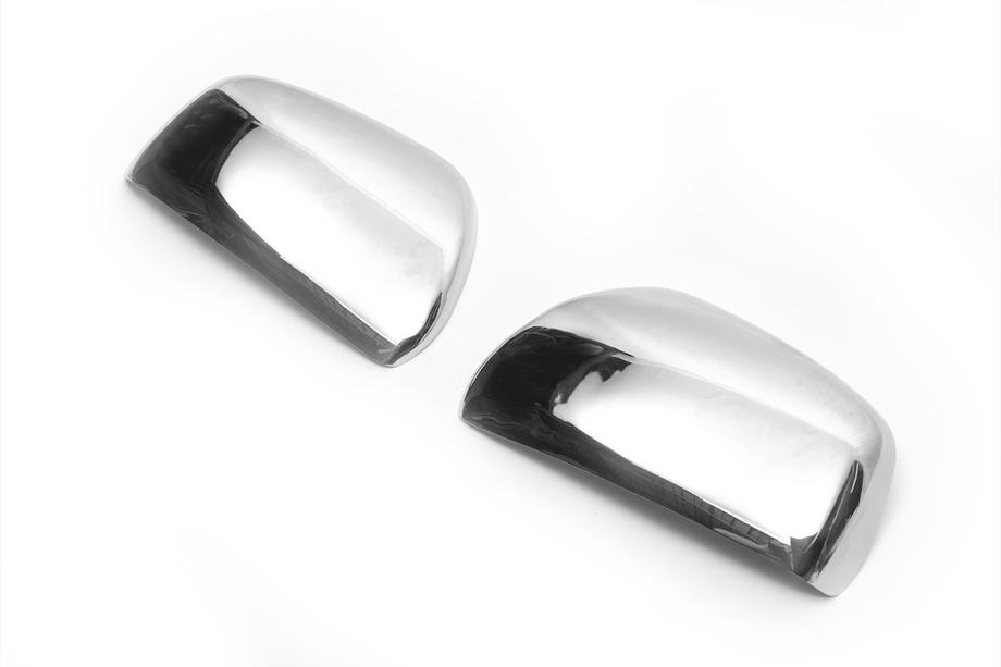 Chery Tiggo 1 2005-2016 Coques de Rétroviseurs Chromées (2 pcs) ABS - Plastique Chromé Photo 4