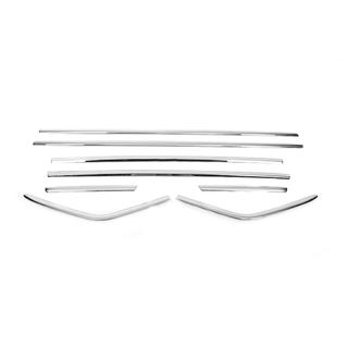 Encadrement de Vitres (8 pcs, Acier Inoxydable) photo 3