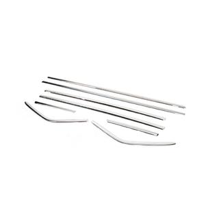 Encadrement de Vitres (8 pcs, Acier Inoxydable) photo 4