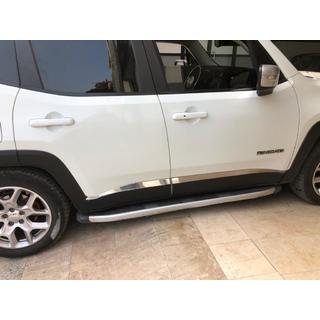 Moulures de Portes Acier Inoxydable (4 pcs) Jeep Renegade 2014- photo 2