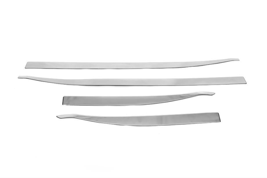 Jeep Renegade 2014- Moulures de Portes Acier Inoxydable (4 pcs) Carmos - Acier Inoxydable Turc Photo 4