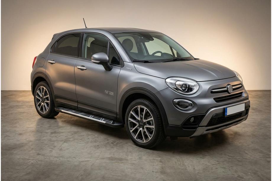 Fiat 500X 2014-2024 Marchepieds Latéraux Sunrise (2 pcs, Aluminium) Image