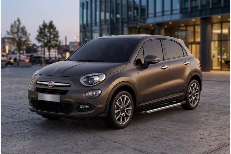 Fiat 500X 2014-2024 Marchepieds Latéraux RedLine V1 (2 pcs, Aluminium) Image