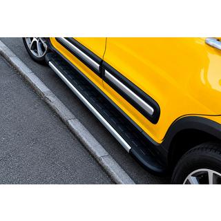 Marchepieds Latéraux Duru (2 pcs, Aluminium) Fiat 500X 2014-2024 photo 1