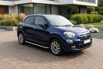 Fiat 500X 2014-2024 Marchepieds Latéraux Maydos V1 (2 pcs, Aluminium & Inox) photo 1