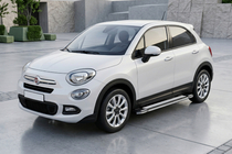 Fiat 500X 2014-2024 Marchepieds Latéraux Rainbow (2 pcs, Aluminium) photo 1