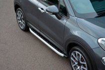 Fiat 500X 2014-2024 Marchepieds Latéraux Fullmond (2 pcs, Aluminium) photo 2