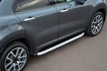 Fiat 500X 2014-2024 Marchepieds Latéraux Fullmond (2 pcs, Aluminium) photo 1
