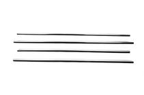 Fiat 500X 2014-2024 Moulures de vitre chromées (4 pcs) photo 2
